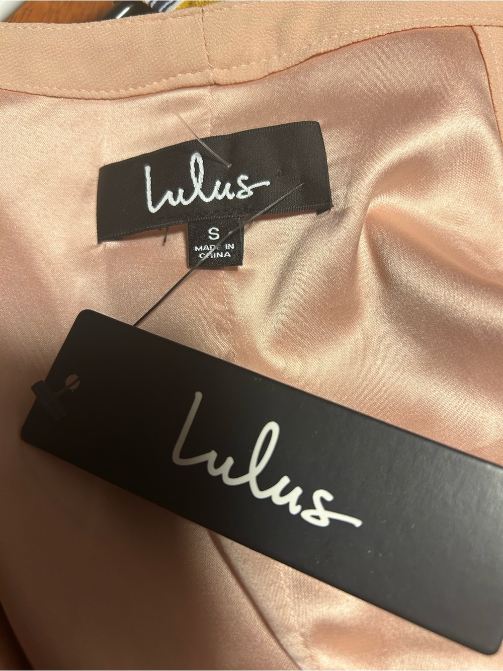 Lulu's Soft Blush Pink Satin Top